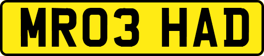 MR03HAD