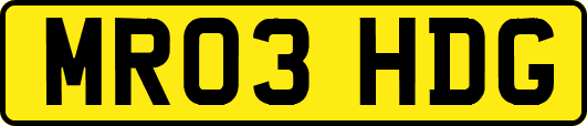 MR03HDG