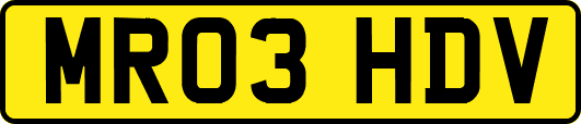 MR03HDV