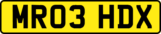 MR03HDX