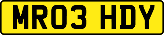 MR03HDY