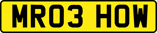 MR03HOW