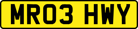 MR03HWY