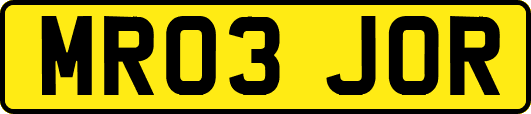 MR03JOR