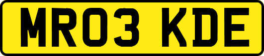 MR03KDE