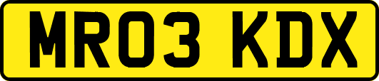 MR03KDX