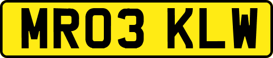 MR03KLW