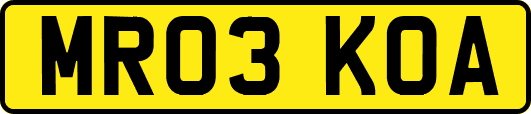 MR03KOA