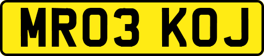 MR03KOJ