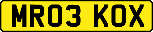MR03KOX