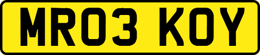 MR03KOY