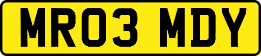 MR03MDY