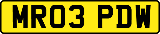 MR03PDW