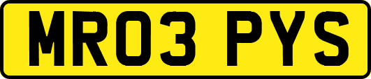 MR03PYS