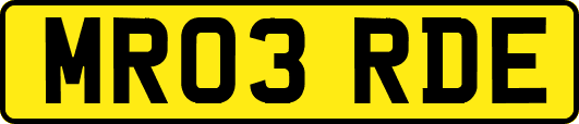 MR03RDE