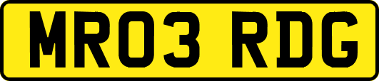 MR03RDG