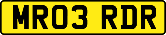 MR03RDR