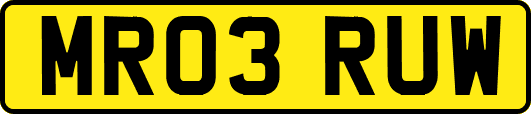 MR03RUW