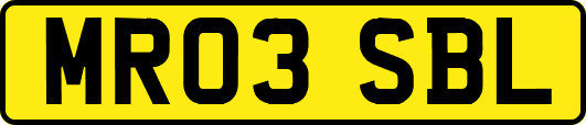 MR03SBL
