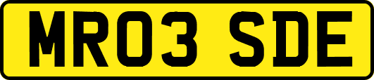 MR03SDE