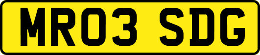 MR03SDG