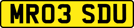 MR03SDU