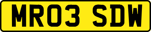 MR03SDW
