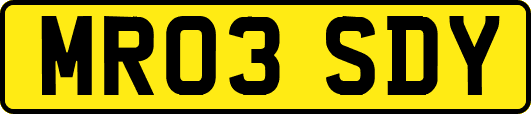 MR03SDY