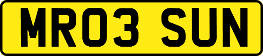MR03SUN