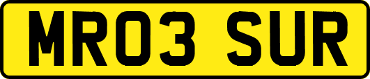 MR03SUR