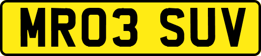 MR03SUV