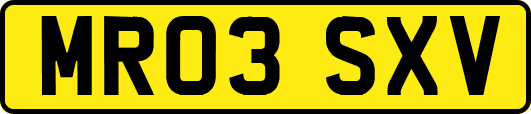 MR03SXV