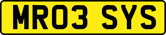 MR03SYS