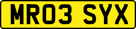 MR03SYX