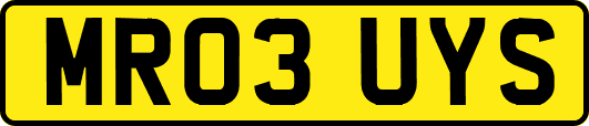MR03UYS