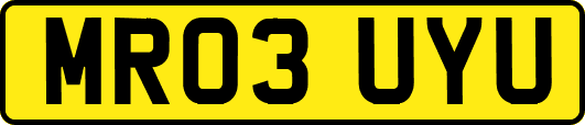 MR03UYU