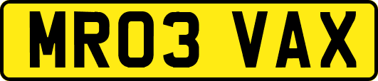 MR03VAX