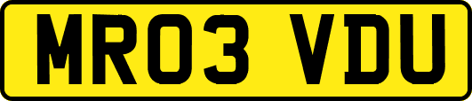 MR03VDU