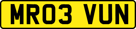 MR03VUN