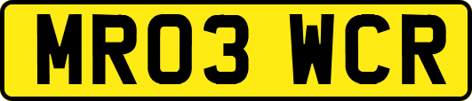 MR03WCR
