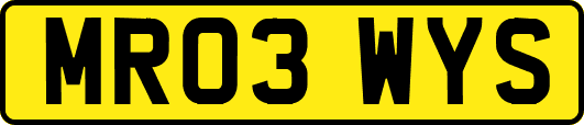 MR03WYS
