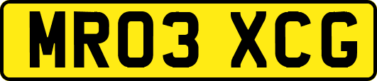 MR03XCG