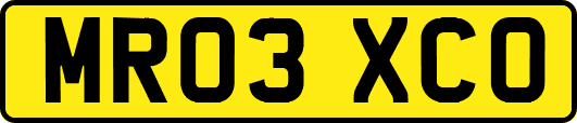 MR03XCO