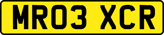 MR03XCR