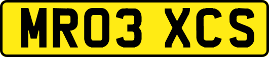 MR03XCS