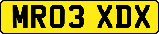 MR03XDX