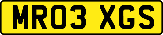MR03XGS