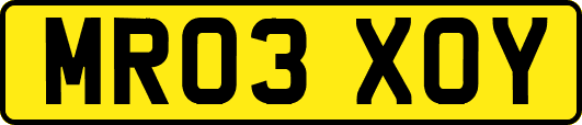 MR03XOY
