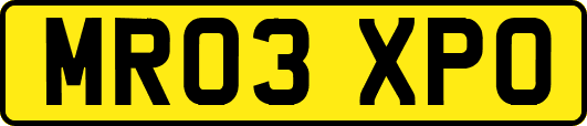 MR03XPO
