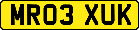 MR03XUK